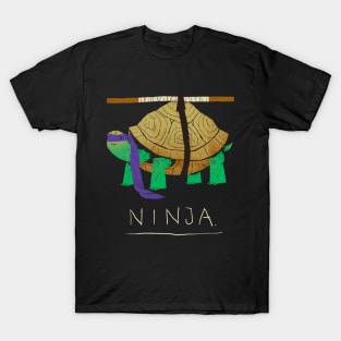 ninja - purple T-Shirt